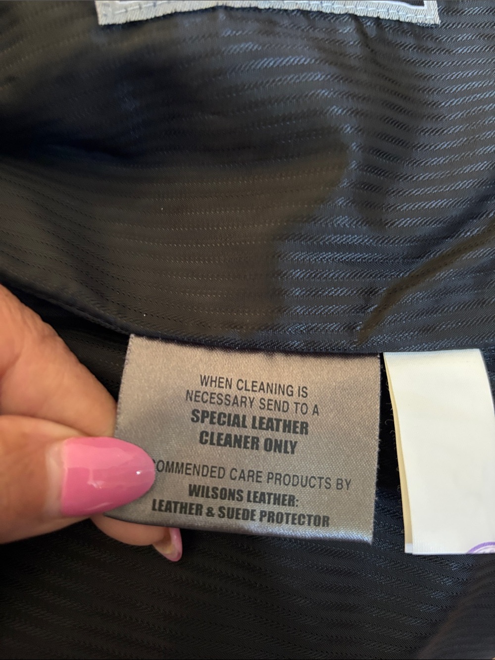 Wilsons Leather Black Label Pelle Studio Jacket - Black - Picture 10 of 11
